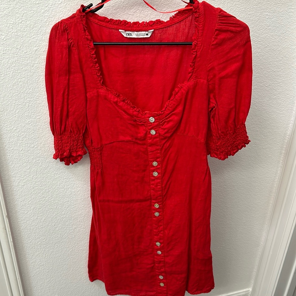Zara Red Dress